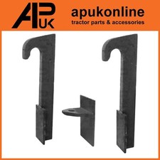 Quick Hitch Loader Brackets LH/RH Weld on Hook for Merlo Telehandler Front End