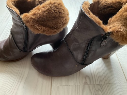 Mauve brown hispanita ankle - mauve-brown,