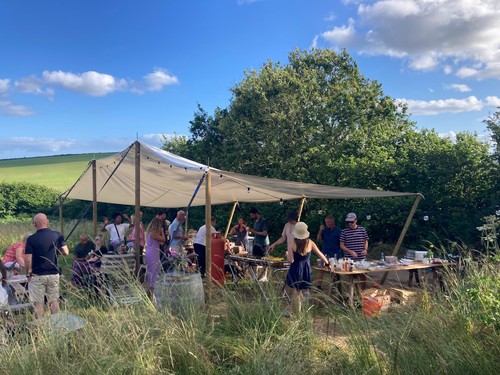 Stretch tent for hire - , (10x5m)