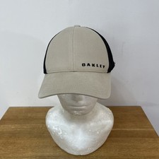 Oakley men's beige/ black snapback cap - one size