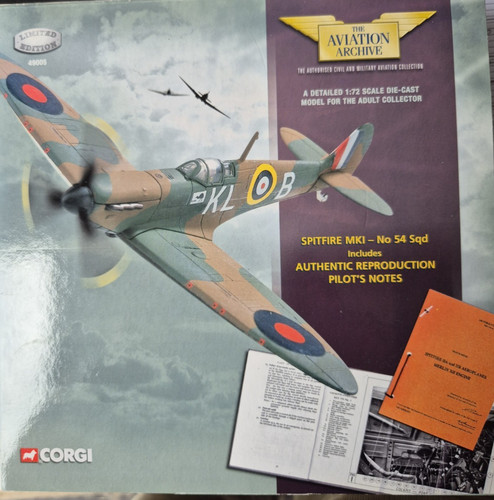 Corgi aviation spitfire mki - aviation, no