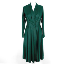 Vintage Berkertex Teal Satin