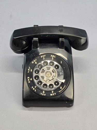 Vintage bell system - bell, black