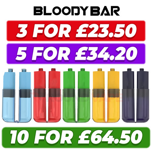 Bloody bar 20k pods ultra - bloody,