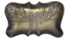 Arts & Crafts / Art Nouveau Pewter Iris/Bud Pin Dish