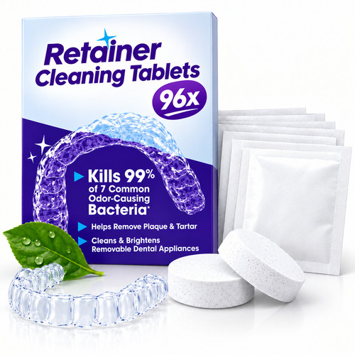 Retainer cleaning tablets - 96,