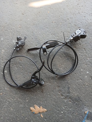 Shimano rear front hydraulic - rear/front,