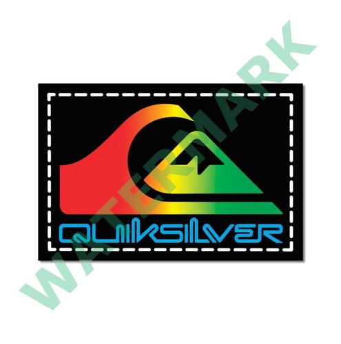 Quiksilver surf sticker - quiksilver,