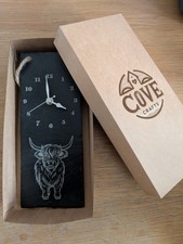 Laser Engraved Highland Cow