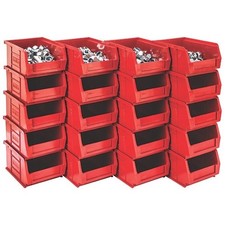 Link51 storage frame and boxes plastic garage/van/shed 