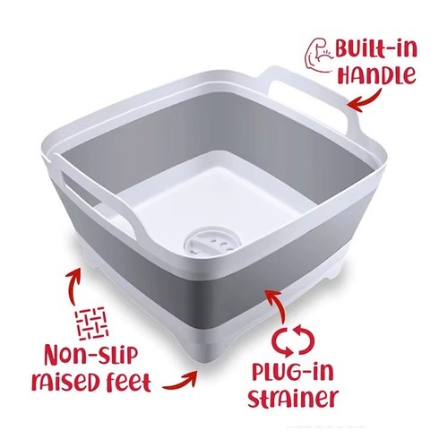 Liter collapsible plastic - 9,
