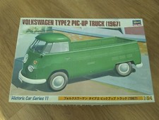 Hasegawa 1/24 VW Volkswagen Type 2 T1 Pick Up Truck 1967 Model Kit HC11