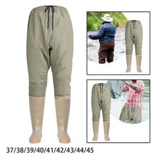 Breathable waist waders for