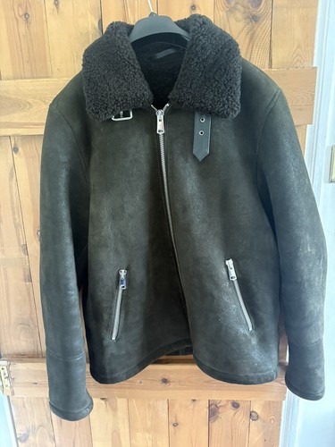 Reiss shearling jacket - shearling,