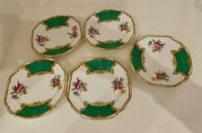 Set of five Rosina china small