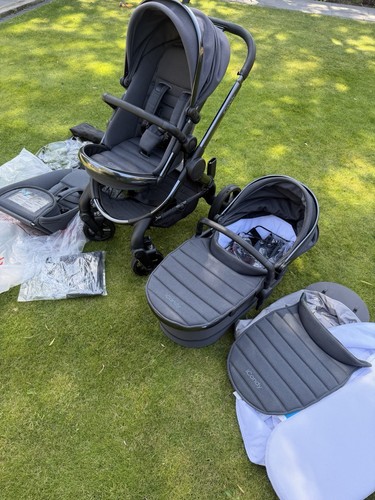 Twin pram icandy - twin, pram.