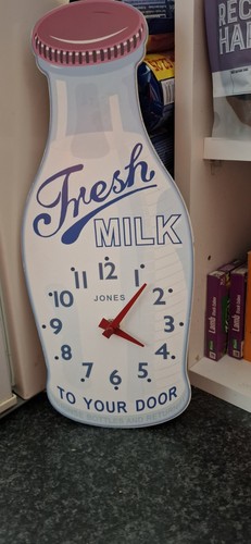 Vintage fresh milk bottle - fresh,