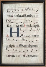 Large Illuminated Manuscript