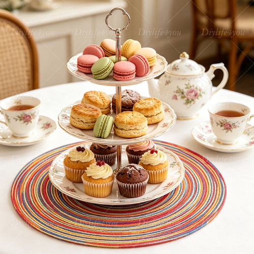 Set 12pcs round - 12pcs, &