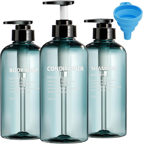 Pack empty shampoo bottles - pack,