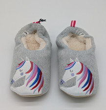 Joules Girls' Rainbow Horse Slippers Brand new with tags RRP £19.95