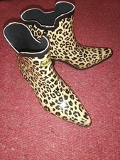 Cowboy Boot Leopard Print