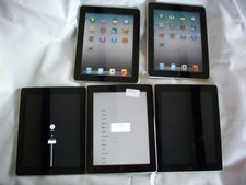 5 Apple iPads Spares Or