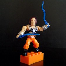 WHIPLASH, Marvel MEGA BLOKS microfigs (mini-fig) Series 2. 2011.