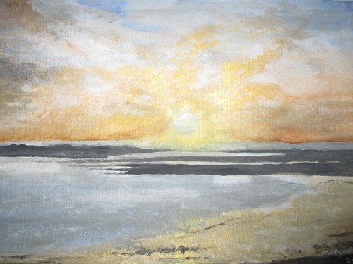 Original painting unframed - original,