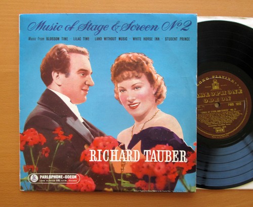 Richard tauber music stage - tauber, of