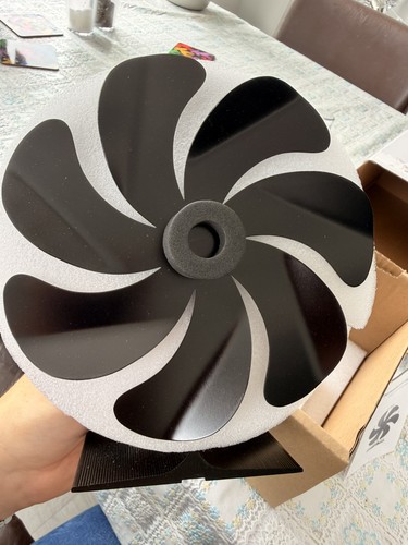 Wood stove fan blade with - stove, 7-blade,