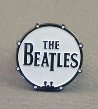 Beatles pin badge. Drum