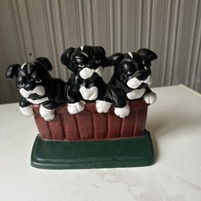 Vintage Cast Iron Hand painted