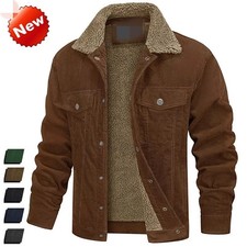 Men's Corduroy Jacket Fleece