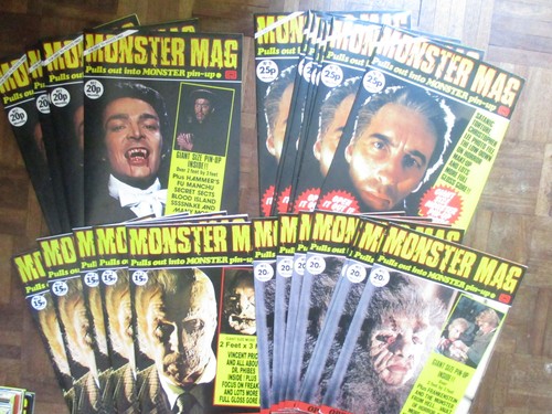 Monster mag horror poster - -,