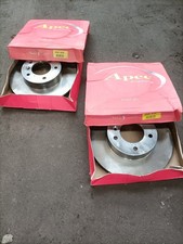 pair of front brake discs for