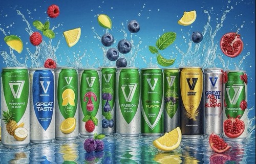 Cola soft drink can - v,