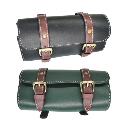 Vintage tail bag leather back - bag,