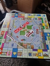 Simpsons Monopoly Board Only.