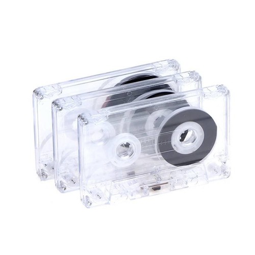 Blank cassette tape - 3x,