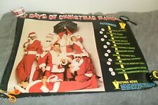 MADNESS - 12 DAYS OF CHRISTMAS 1980 ORIG QUAD POSTER 2 TONE SPECIALS SKA GOOD