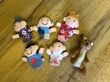Set Of 6 Finger Puppets 