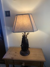 Golf Antique Style Lamp. Golf Bag Design. Cast  Perfect For Office Or Golf Club