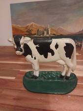 Cast Iron Cow Door Stop