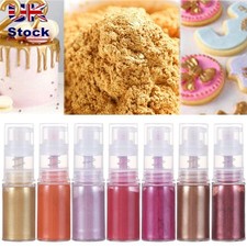 Flash Glitter Spray Bottle Baking Color Dust Cake Decorating Tool Golden Powder