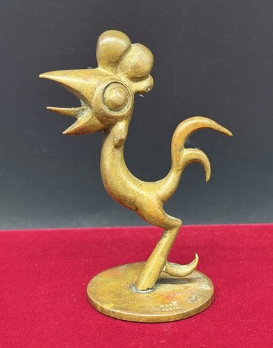 Karl hagenauer bronze rooster - hagenauer,