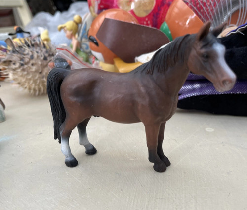 Schleich brown male stallion - male,