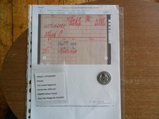 WW1 Silver War Badge For