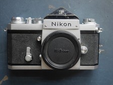 Nikon F camera / Eye Level Finder 35mm Film SLR Camera Body Only average R:2499