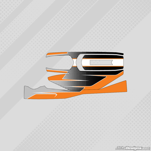 Halftone custom orange rotax - halftone,